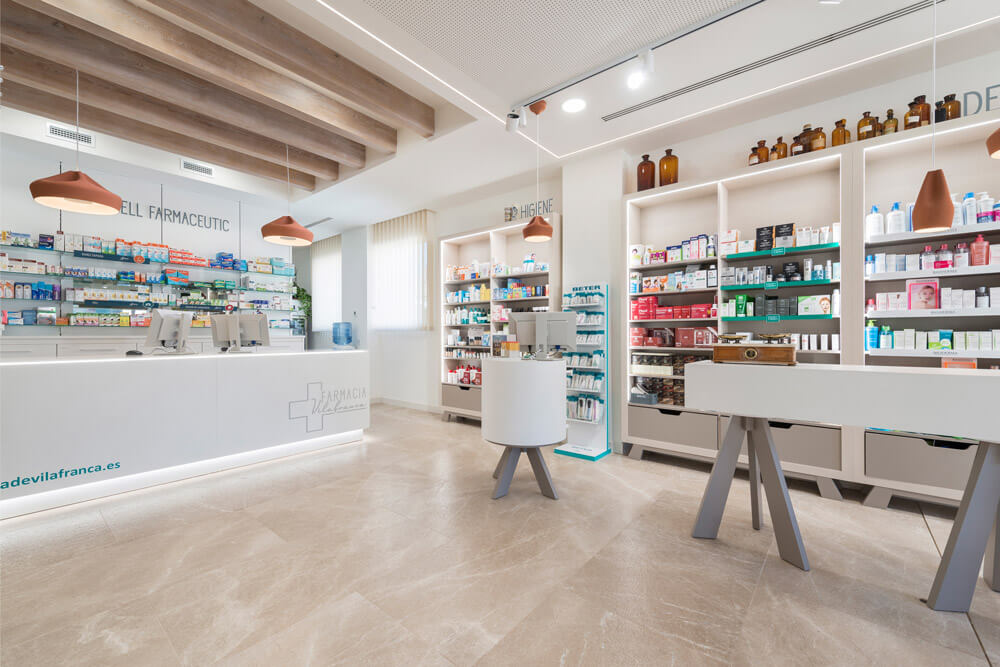 Mobiliario Farmacia Vilafranca - Reforma Apotheka
