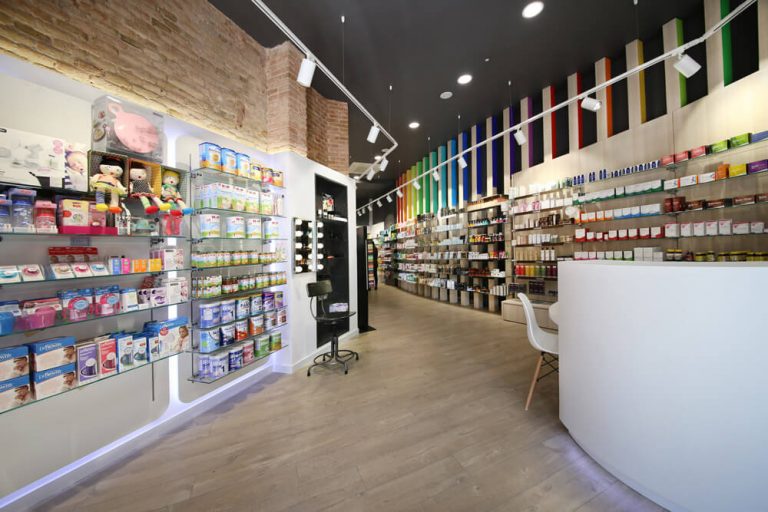 Mobiliario Farmacia Aribau - Reforma Apotheka